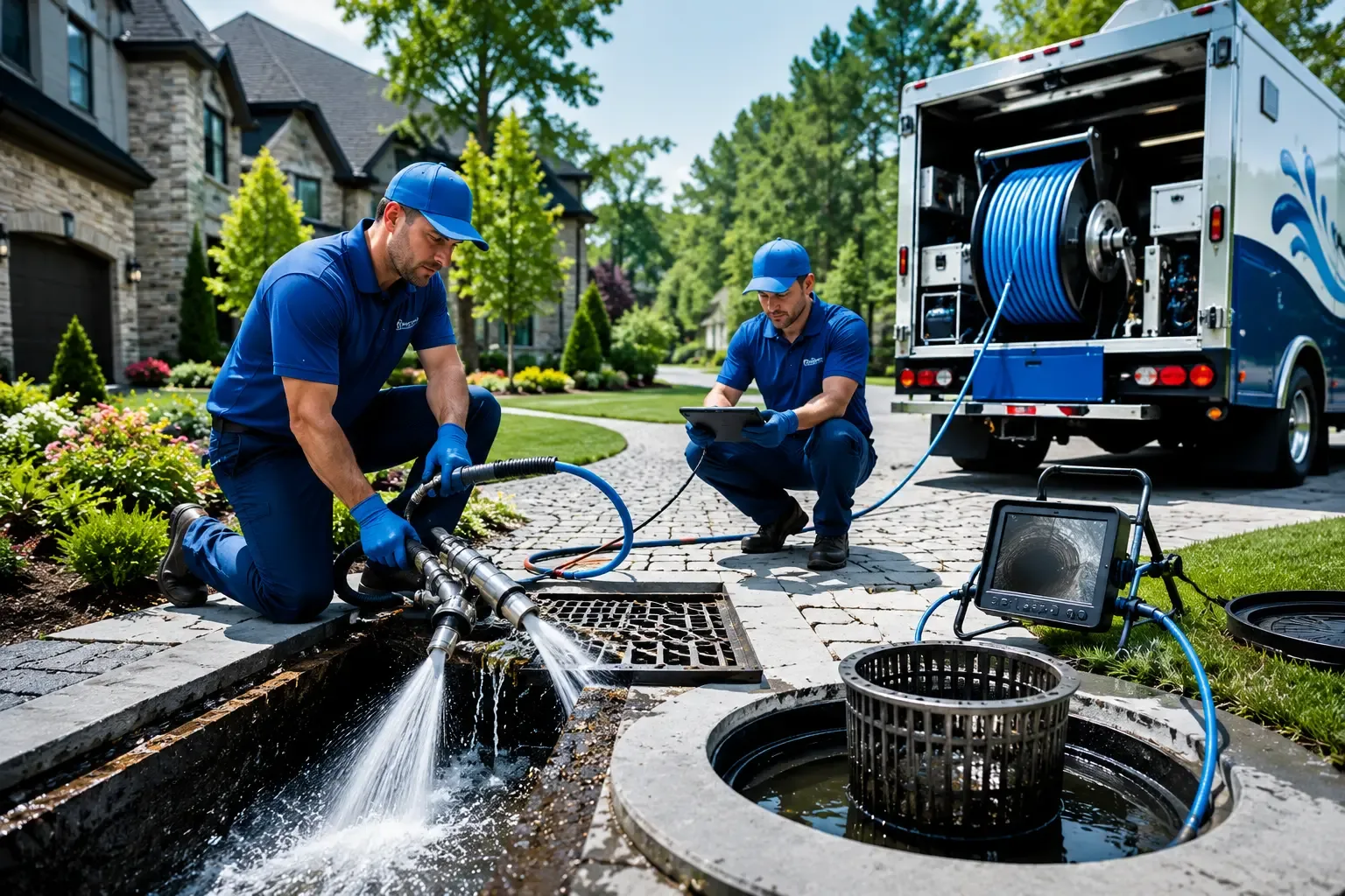 Local outdoor drain cleaning professionals in Bellevue, NE