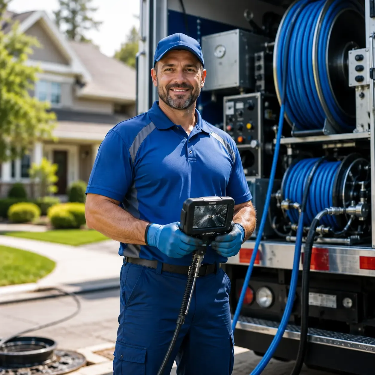 Local outdoor drain cleaning specialists in Bellevue, NE